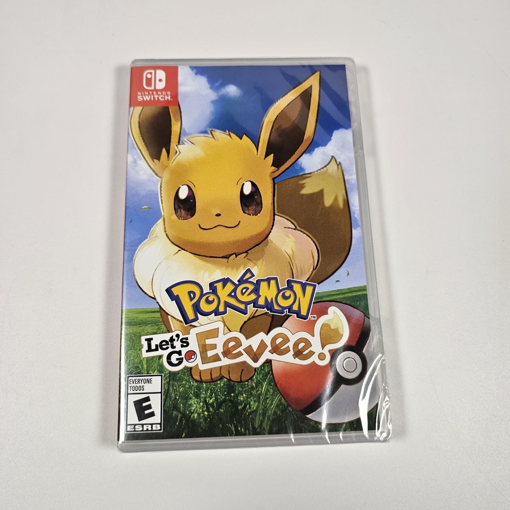 Nintendo Pokemon Let's Go Eevee Switch NTSC New Sealed 2018 HAC-P-ADW3A-USA